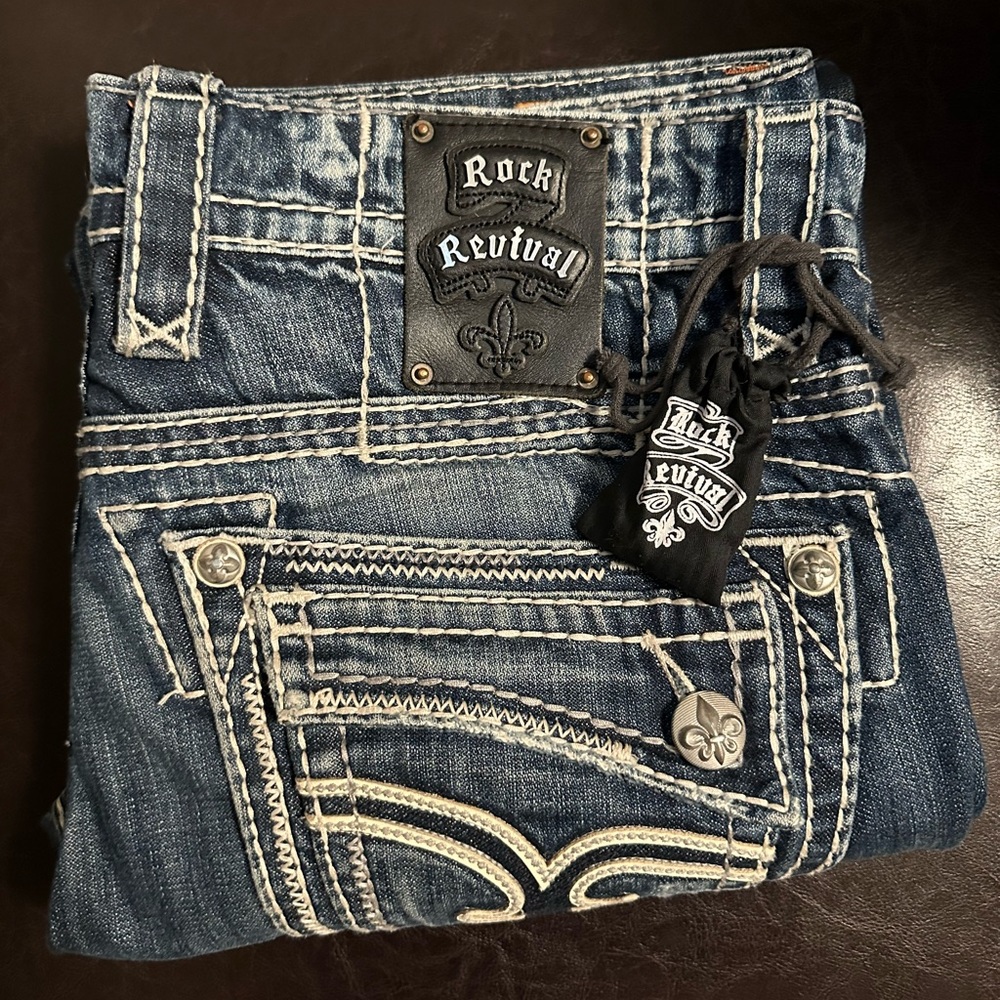 Rock Revival Jasper Boot men’s jeans